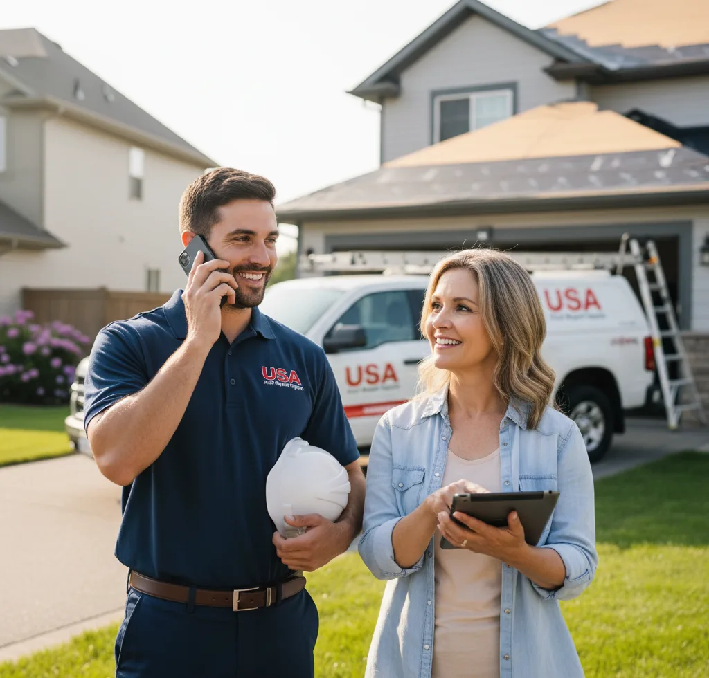 USA Roof Repair Experts customer support in Little Hocking